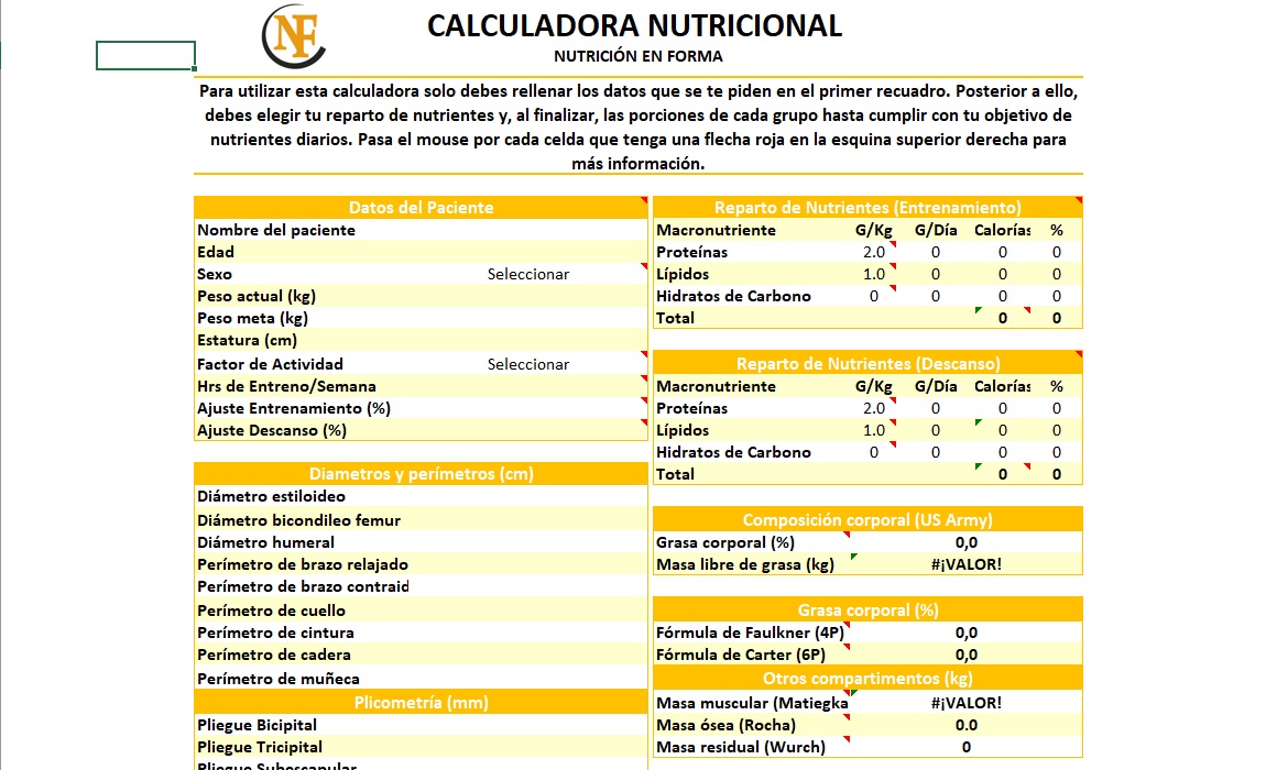 Calculadora Nutricional - Imagen 2